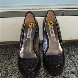Leopard Steve Madden pumps